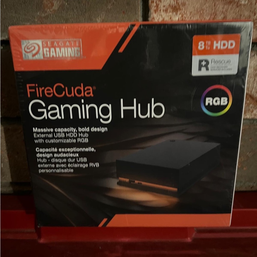 FireCuda Gaming Hub 8TB - Black